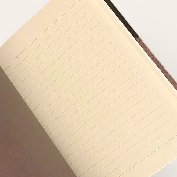 PaperLuxe Abstract Soft Canvas Soft Notes Ribbon Bookmarker Acid-Free Notebook - Picture 6 of 14